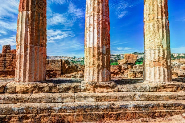 Heracles tempel in de vallei van de tempel — Stockfoto