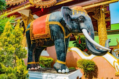 Budist tapınağı Chiang Mai, Tayland