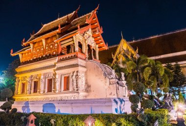Budist tapınağı Chiang Mai, Tayland
