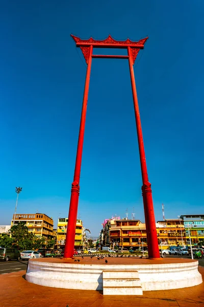 The giant swing, Sao Ching Cha, in Bangkok — Stock Photo, Image