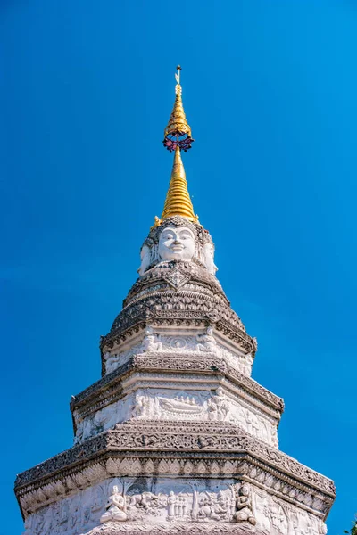 Boeddhistische tempel Chiang Mai, Thailand — Stockfoto