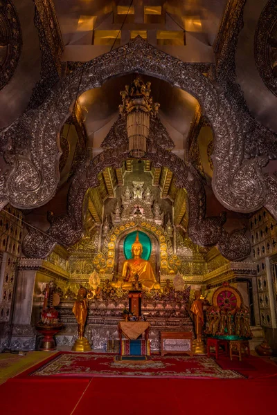 Templo budista Chiang Mai, Tailândia — Fotografia de Stock