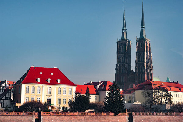 Tumski Island, Wroclaw, Poland