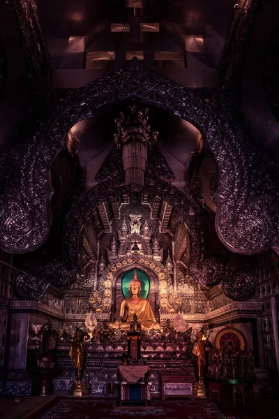 Buddhistický chrám Chiang Mai, Thajsko — Stock fotografie