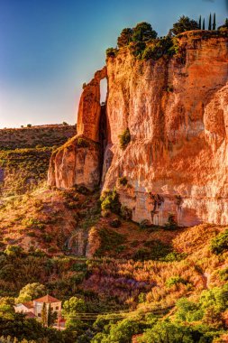 Ronda, İspanya, bir yatay, Tajo Gorge