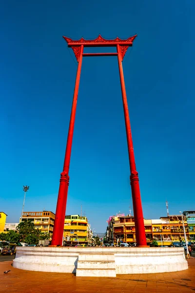 El columpio gigante, Sao Ching Cha, en Bangkok — Foto de Stock