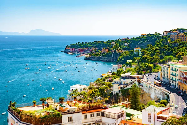 Naples bay scenic view, Italy.