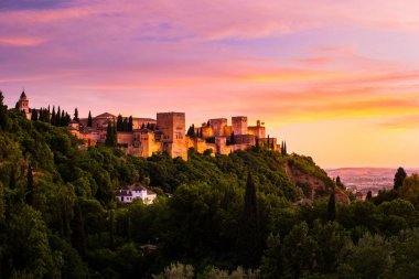 Fotoğrafı Alhambra, Granada, İspanya