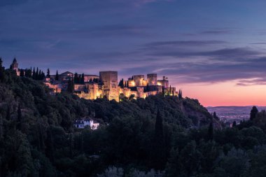 Fotoğrafı Alhambra, Granada, İspanya