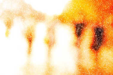 Kışın şehir commuters