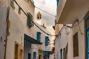 Medine Sousse, Tunus için sokakta.