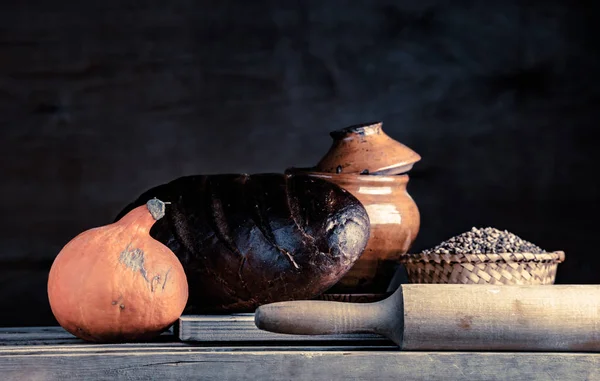 Escena de cocina rural . —  Fotos de Stock