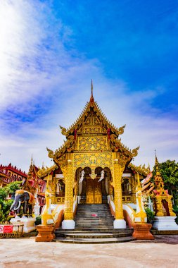 Budist tapınağı Chiang Mai, Tayland