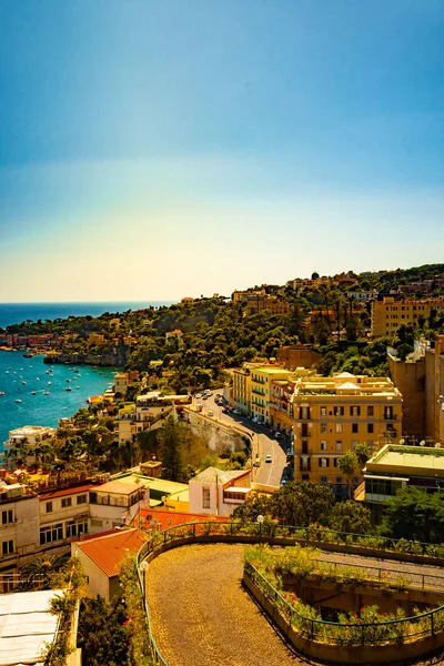 Neapel Bay malerische Aussicht, Italien. — Stockfoto