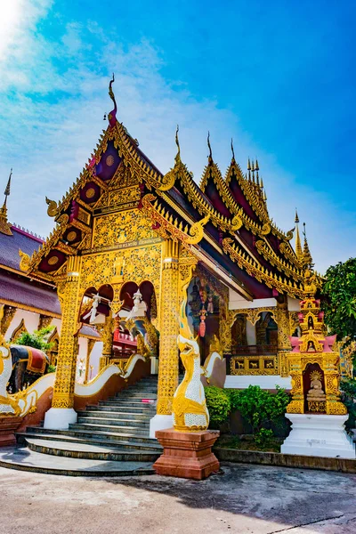 Temple bouddhiste Chiang Mai, Thaïlande — Photo