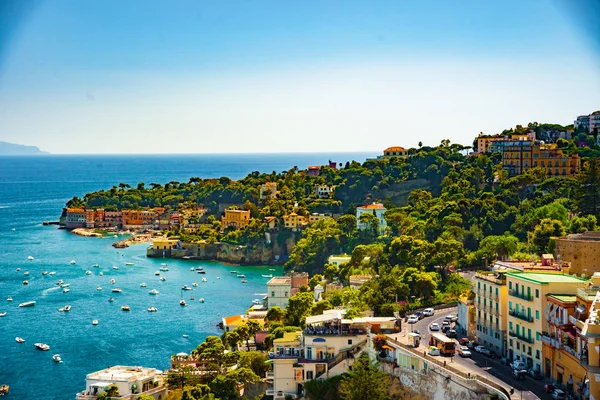 Vue panoramique sur la baie de Naples, Italie . — Photo
