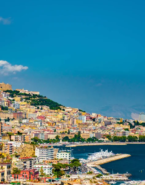 Bahía de Nápoles vista panorámica, Italia . —  Fotos de Stock