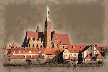 Tumski Adası, Wroclaw, Polonya