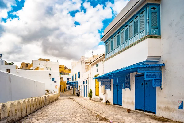 Strada a Medina in Sousse, Tunisia . — Foto Stock