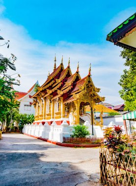 Budist tapınağı Chiang Mai, Tayland