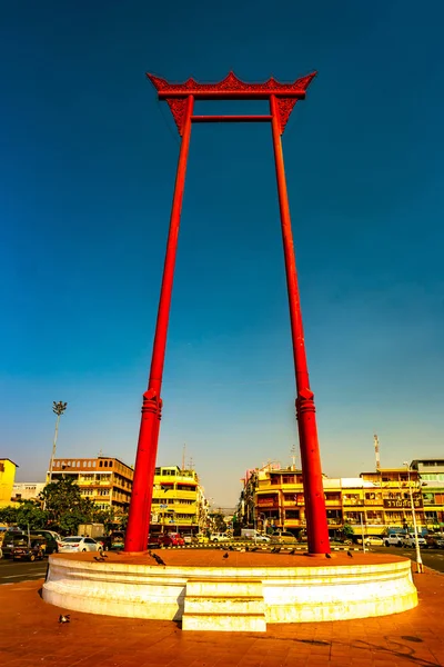 The giant swing, Sao Ching Cha, in Bangkok — Stock Photo, Image