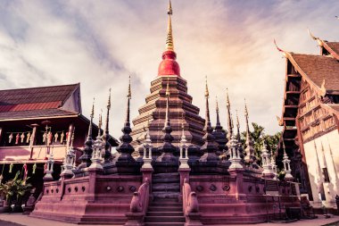 Budist tapınağı Chiang Mai, Tayland