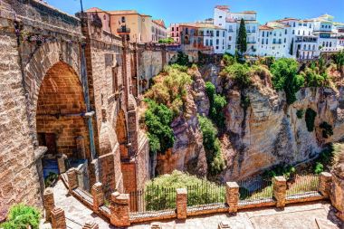 Ronda, İspanya, bir yatay, Tajo Gorge
