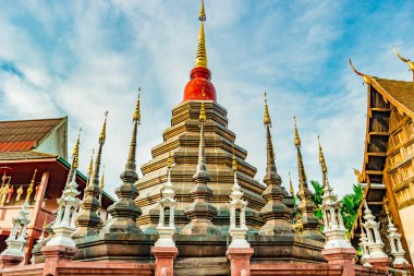 Budist tapınağı Chiang Mai, Tayland