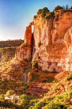 Ronda, İspanya, bir yatay, Tajo Gorge
