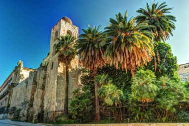 St John Palermo Hermits kilisede. Sicilya.