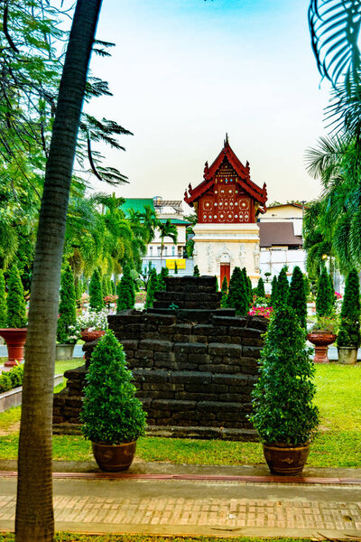 Buddhist temple Chiang Mai, Thailand
