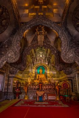Budist tapınağı Chiang Mai, Tayland
