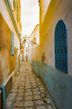 Medine Sousse, Tunus için sokakta.