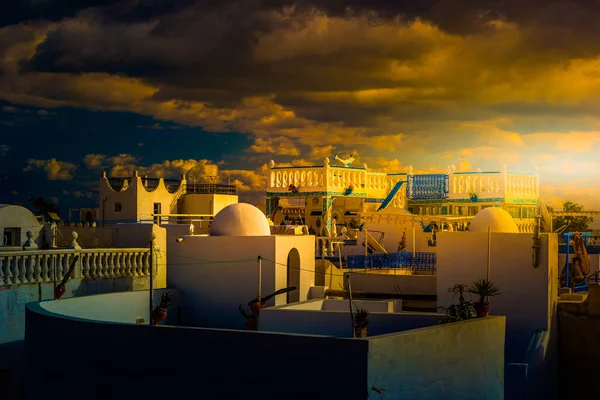 Hammamet, Tunisia. Image of architecture of old medina — Stock Photo, Image