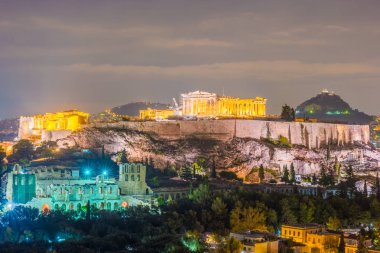Tepe Atina'daki Parthenon ve Herodium yapımında