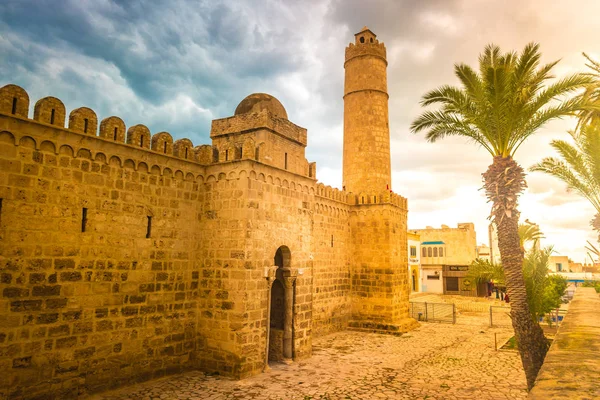 La fortezza di Ribat di Sousse in Tunisia . — Foto Stock