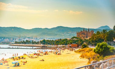 Görünüm beach, Palma de Mallorca