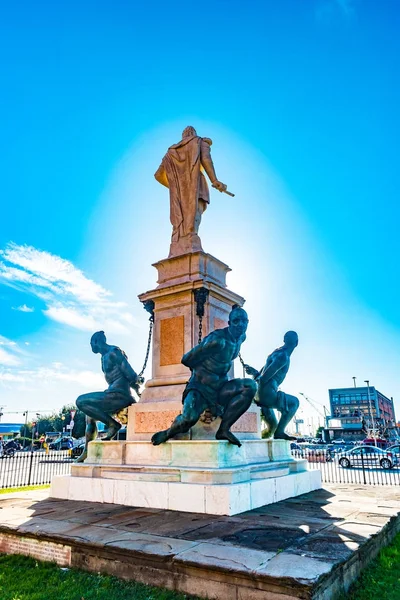 Monument of The Four Moors, Livorno, Italy. — Stock Photo, Image