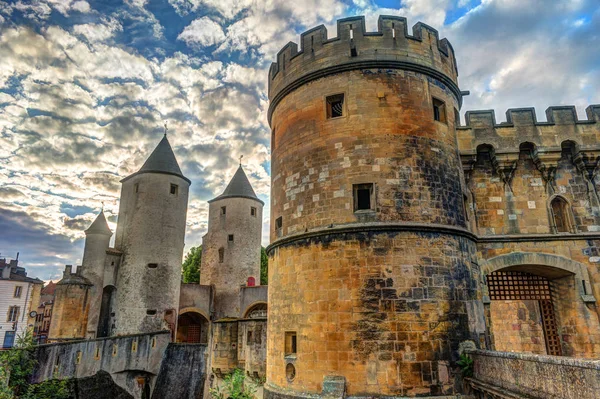 Gate niemiecki s w Metz, Francja — Zdjęcie stockowe