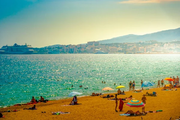 Vista de la playa de Palma de Mallorca — Foto de Stock