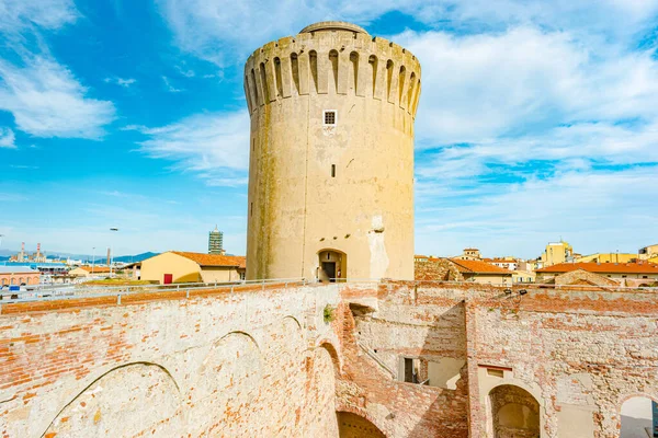 The medieval fort in Livorno, Italy — Stock Photo, Image