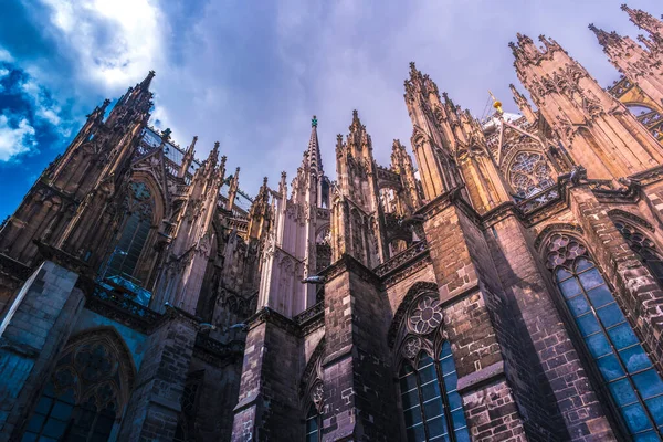 Catedral de Colonia. Patrimonio de la Humanidad - una catedral gótica católica en Colonia. — Foto de Stock
