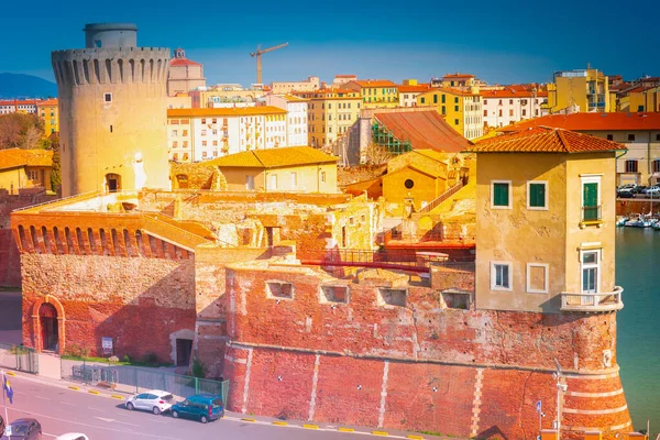 The medieval fort in Livorno, Italy — Stock Photo, Image