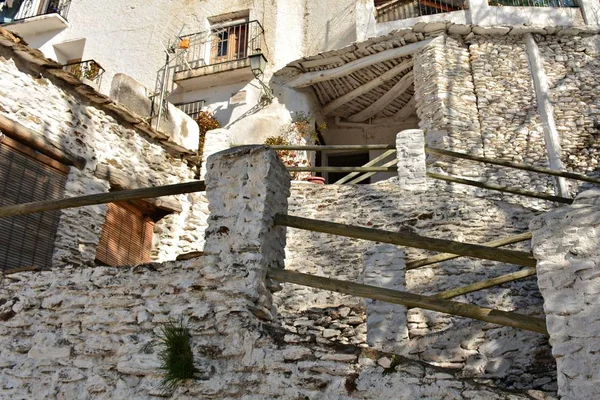 Typisk Gata Staden Capileira Alpujarra Granada — Stockfoto