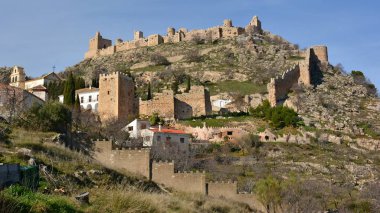 Mocln Castle in the province of Granada, Spain