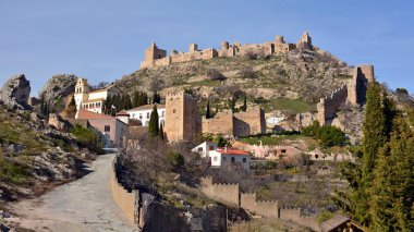 Mocln Castle in the province of Granada, Spain