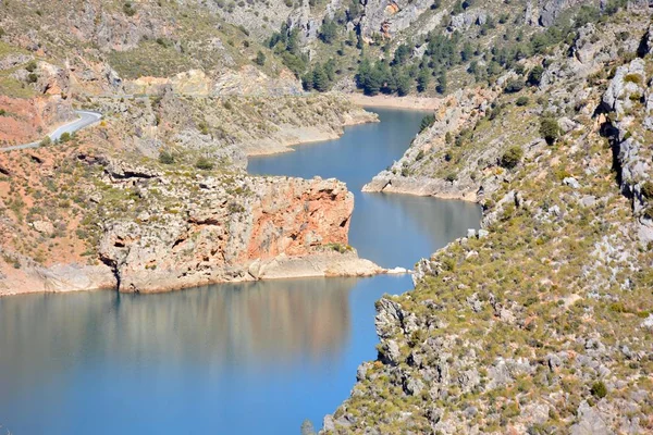 スペイン グラナダのクェンター貯水池の眺め — ストック写真