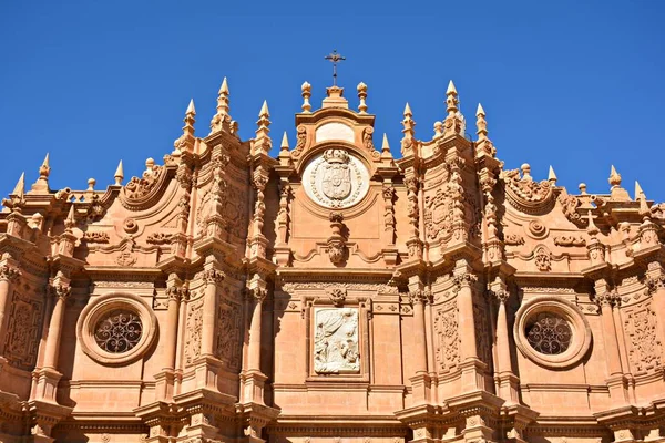 Utsikt Över Den Heliga Kyrkan Katedralen Guadix Granada Spanien — Stockfoto