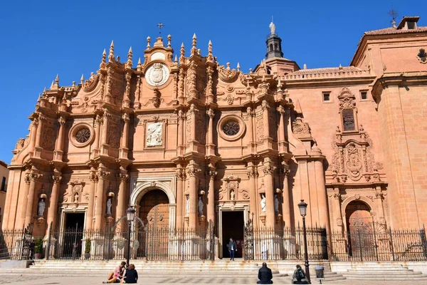 Utsikt Över Den Heliga Kyrkan Katedralen Guadix Granada Spanien — Stockfoto
