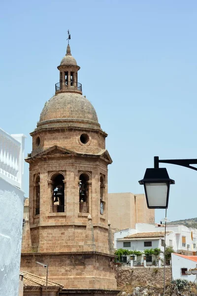 Torre Iglesia Encarnación Loja Granada España — Foto de Stock